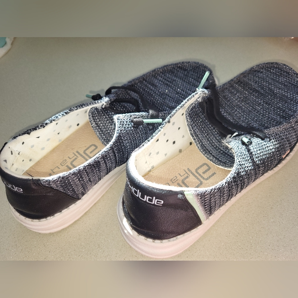 HEY DUDE Wendy Sox Sparkling Black